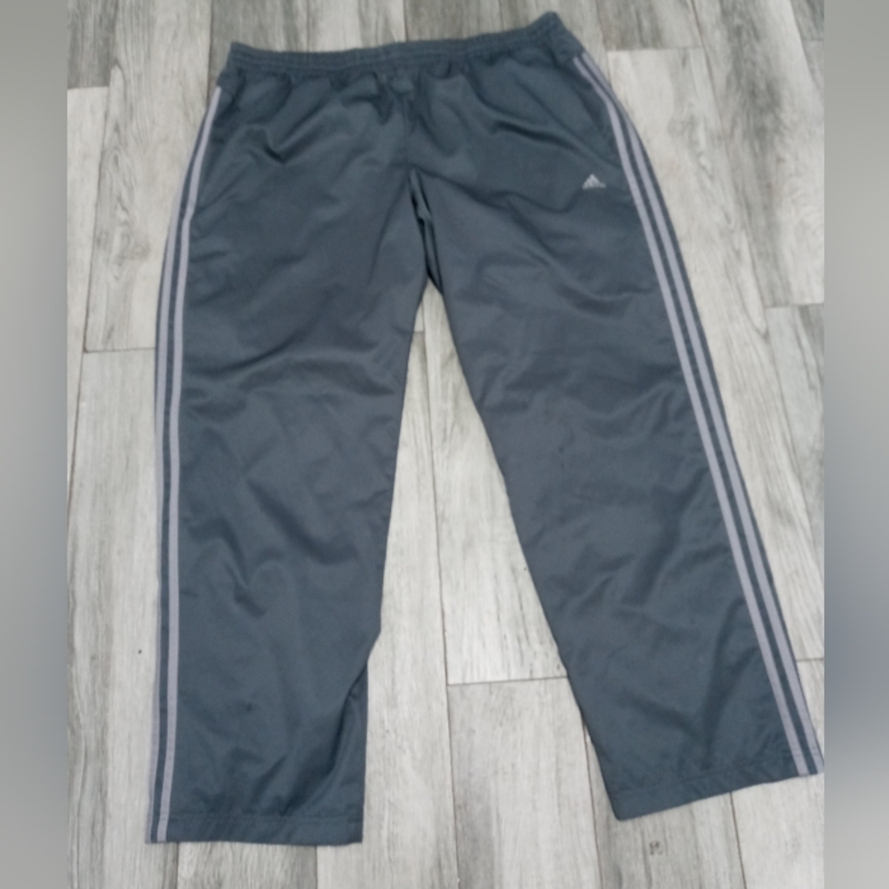 Adidas Climalite Men's Track Pants 3Stripes On Sides Mesh Lining 2XL